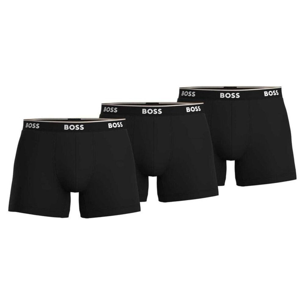 Boss Mens Boxer Shorts (Pack of 3) / Black